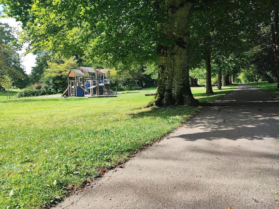 -Stadthaus Ida- Mit Grosser Dachterasse, Am Schlosspark, Luftkurort Kisslegg, Boxspringbetten, Kaffeevollautomat, Smarttv, Familienfreundlich, Grosszuegig, Zentral Extérieur photo